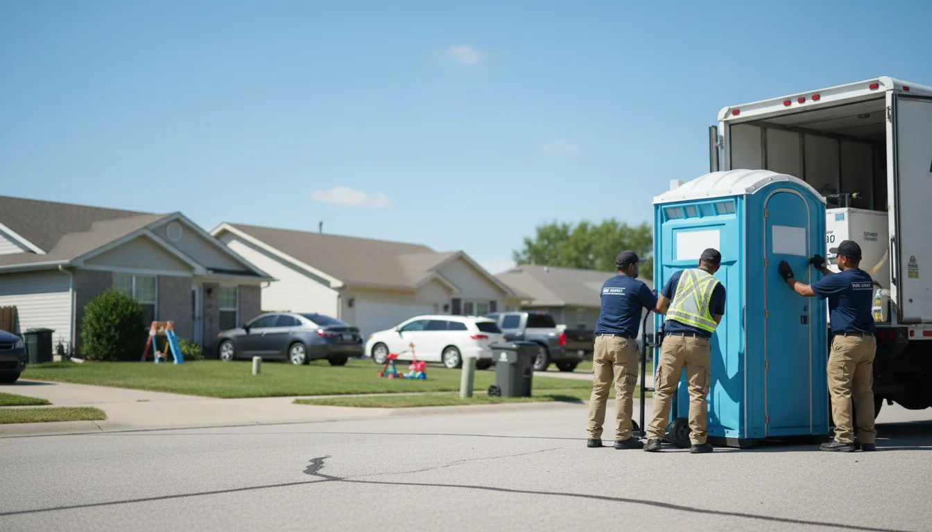 Standard Porta Potty Rentals in Foxboro, WI near me